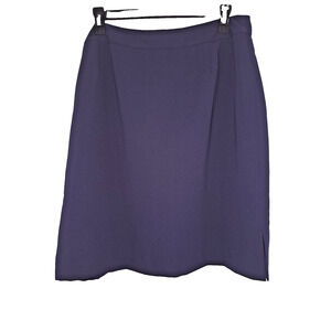 Worthington Womens Skirt Size 14 Navy Classic Capsule Office Career Feminine Y2K